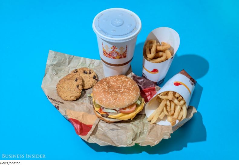 What 2,000 Calories Of Popular Fast Food Looks Like