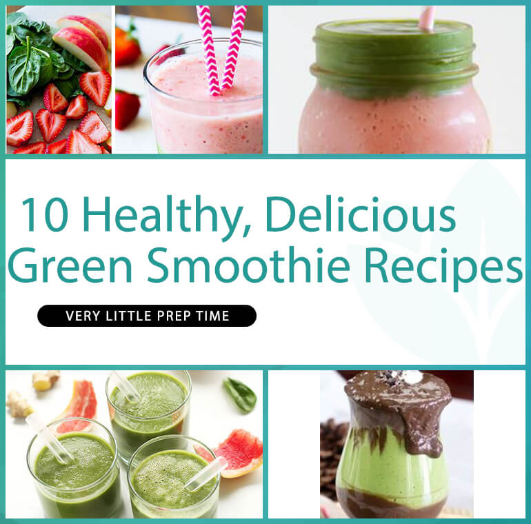Top Ten Healthiest Green Smoothie Recipes