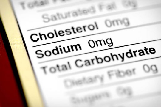 benefits of a low sodium diet
