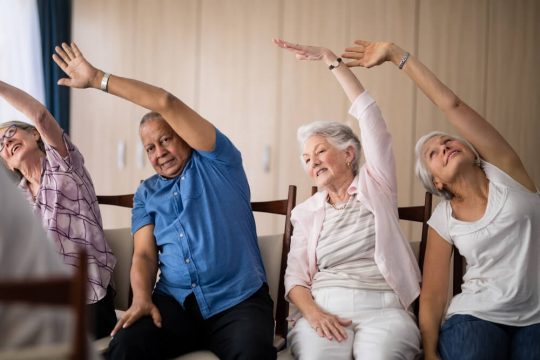 chair exercises for seniors
